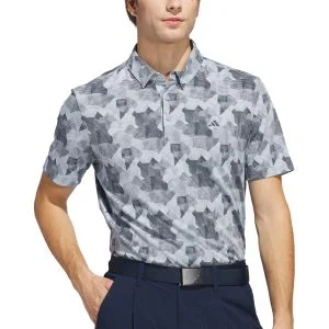 adidas Go-To Printed Golf Polo Shirt 2025