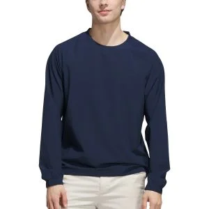 adidas Go-To Wind Crewneck Golf Sweatshirt