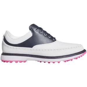 adidas MC80 Golf Shoes Cloud White/Collegiate Navy/Lucid Pink Hero
