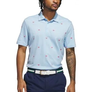 adidas Originals Printed Trefoil Golf Polo Shirt