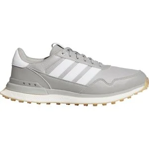 adidas S2G 26 Leather Spikeless Golf Shoes - Grey Two/Cloud White/Solid Grey