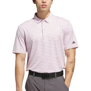 adidas Ultimate365 Dash Stripe Golf Polo Shirt