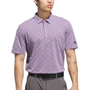 adidas Ultimate365 Hounds Jacquard Golf Polo Shirt