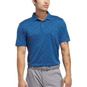 adidas Ultimate365 Jacquard Climacool Golf Polo Shirt