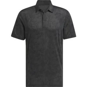 adidas Ultimate365 Mesh Print Golf Polo Shirt