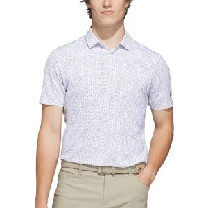 adidas Ultimate365 Mesh Tango Print Climacool Golf Polo Shirt