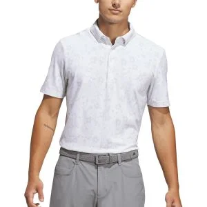 adidas Ultimate365+ Climacool Butterspun Mighty Blossom Print Golf Polo Shirt