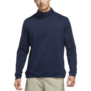 adidas Ultimate365+ Climawarm Brushed Quarter-Zip Golf Pullover