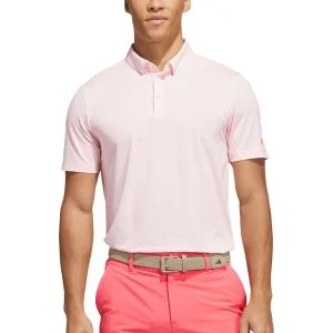 adidas Ultimate 365+ Pencil Stripe Climacool Golf Polo Shirt