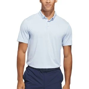 adidas Ultimate365+ Pencil Stripe Climacool Golf Polo Shirt