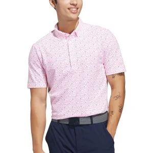 adidas Ultimate365+ Soft Print Golf Polo Shirt