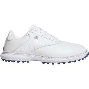 adidas Women's MC70 Spikeless Golf Shoes Cloud White/Frozen Purple Lateral Side