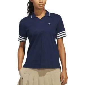 adidas Womens Originals 3-Stripe Golf Polo Shirt