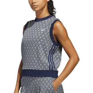 adidas Womens Originals All Over Golf Vest