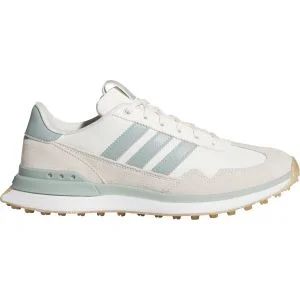 adidas Womens S2G 26 Tex Spikeless Golf Shoes Off White/Wonder Sage/Wonder Quartz