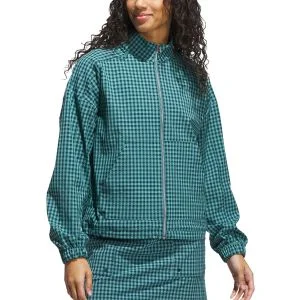adidas Womens Ultimate365 Gingham Golf Jacket
