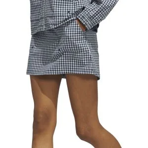 adidas Women's Ultimate365 Gingham 15 Inch Golf Skort