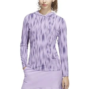 adidas Womens Ultimate365 Printed Golf Hoodie