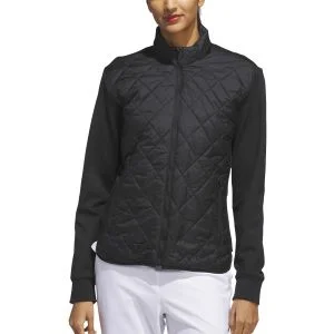 adidas Womens Ultimate365 Quilted Full-Zip Golf Jacket