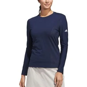 adidas Womens Ultimate365 Tour Engineered Long Sleeve Golf Top