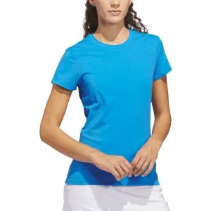 adidas Womens Ultimate365 Tour Engineered Short Sleeve Slim Golf Top