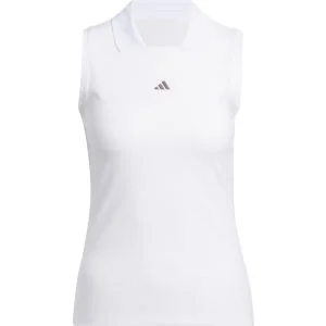 adidas Women's Ultimate365 Twistknit Sleeveless Golf Polo Shirt