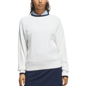 adidas Women's Ultimate365+ Knit Crew Golf Sweatshirt