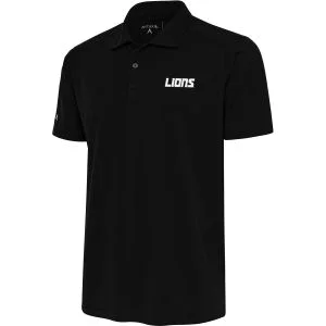 Antigua Detroit Lions Tribute Golf Polo - Wordmark Logo