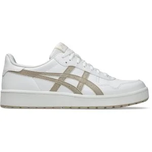 ASICS JAPAN S Golf Shoes White/Feather Grey Lateral Side View