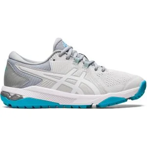 ASICS Women's GEL-COURSE GLIDE Golf Shoes Glaciery Grey/Aquarium Lateral Side