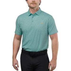 Barstool Boys Trip Performance Golf Polo - Teal