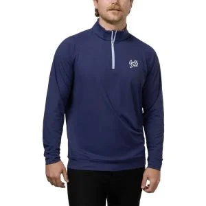 Barstool Golf Dad Floral Quarter Zip Pullover