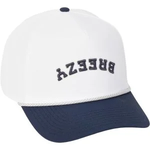 breezy Flipped Breezy Rope Golf Hat Navy