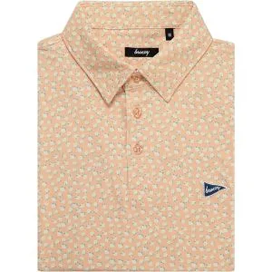 breezy The Magnolias 3.0 Golf Polo Orange