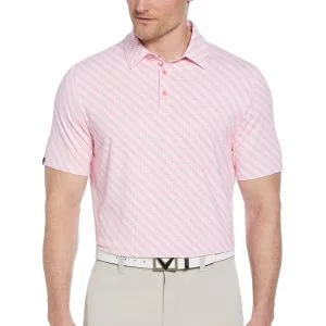 Callaway Chevron Twill Print Golf Polo