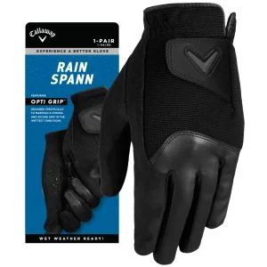 Callaway Rain Spann Pair Golf Gloves Glove And Packaging