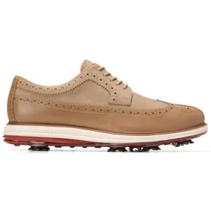 Cole Haan OriginalGrand Tour Golf Shoes Birch Beige/Cinnabar/Ivory