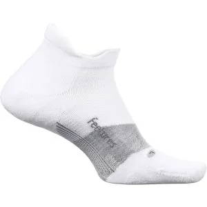 feetures Elite Golf Max Cushion Tab Socks White
