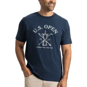 FootJoy 2026 U.S. Open Trophy Golf T-Shirt - Navy