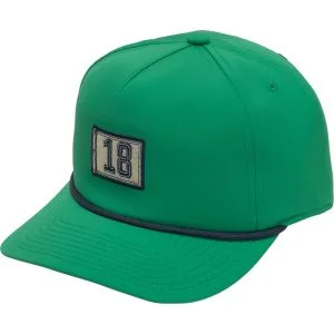 FootJoy 5-Panel 18th Flag Golf Hat - Green