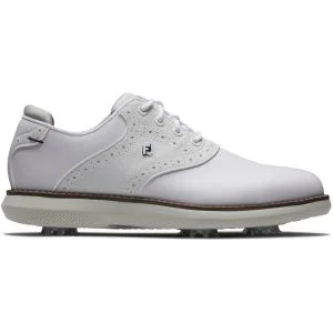 FootJoy Junior Traditions Golf Shoes White