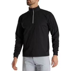 FootJoy HydoKnit Golf Pullover - Black - BLACK - XXL