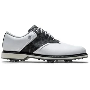 FootJoy Originals White/Charcoal Camo Golf Shoes
