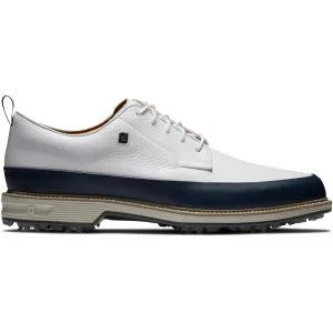 FootJoy Dryjoys Premiere Series Field LX White/Navy Golf Shoes