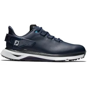FootJoy Pro/SLX Golf Shoes Navy/White/Grey Lateral Side
