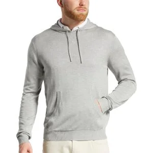FootJoy Sweater Golf Hoodie Heather Grey