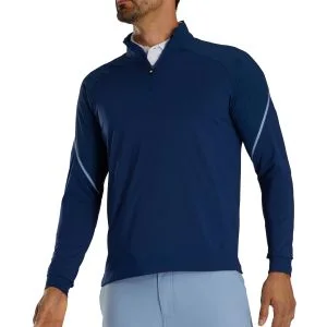 FootJoy TempoSeries Tech Midlayer Golf Pullover Navy