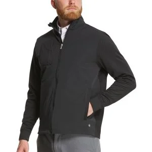 FootJoy ThermoSeries Full-Zip Hybrid Golf Jacket Black