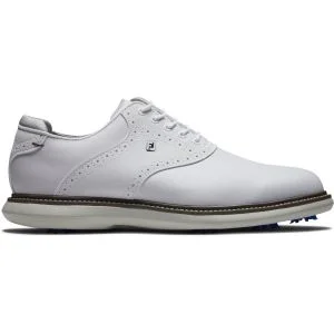 FootJoy Traditions Golf Shoes White/White 57903 Hero