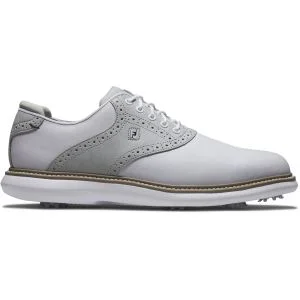 FootJoy Traditions Golf Shoes White/Grey 57957